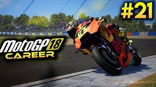 MotoGP 18 Career Mode Part 21 - WET JEREZ! (MotoGP 2018 Game Career Mode Gameplay PS4 / PC)