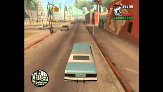 Прохождение GTA San Andreas  Миссия 7   Обстрел из машины