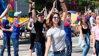 Краснодар принимает флаг чемпионата мира по футболу: прямое включение
