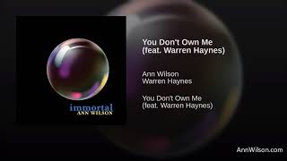 Ann Wilson - You Don't Own Me (Audio)