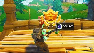"Follow the Treasure Map Found in Snobby Shores" Location Fortnite Week 5 Battle Pass Challenge!
