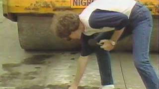 Letterman Crushes Things With A Steamroller