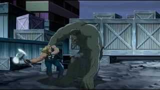 Captain America, Iron Man, Thor, Nick Fury, Giantman & Wasp VS The Hulk - The Ultimate Fight