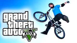 GTA 5 INSANE BMX STUNTS 'Infliction' (GTA 5 Stunt Montage)