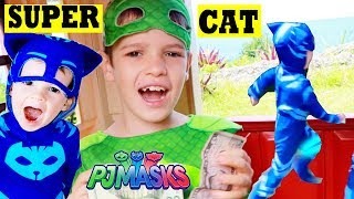 PJ Masks Catboy SUPER CAT Speed! Gekko & Catboy Racing Pretend Play