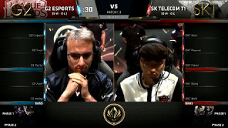 G2 vs SKT  - 2017 MSI Group Stage Day 1 - G2 Esports vs SK Telecom T1