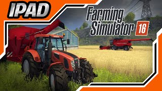 Farming Simulator 16 - Jogando no Ipad