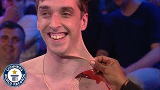 Stretchiest skin in the world! - Guinness World Records