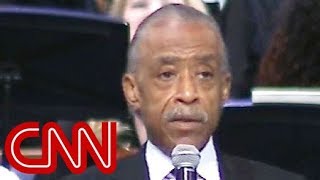 Al Sharpton slams Trump at Aretha Franklin's funeral