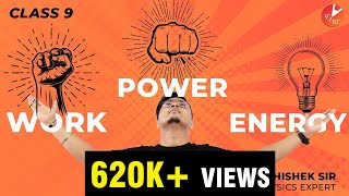 Work Energy and Power In 30 Min | CBSE Class 9 Science | Physics | NCERT | Vedantu Class 9