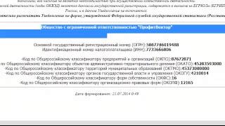 Как получить коды статистики онлайн