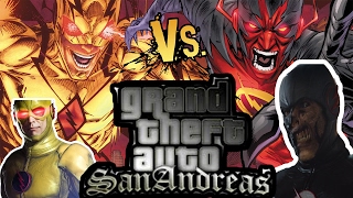 Reverse Flash VS Black Flash CW- Gta San Andreas
