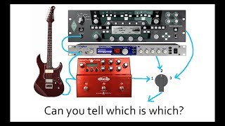 Kemper Profiler, Atomic Amplifire, Digitech GSP1101 sounds comparison