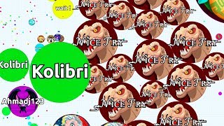 INSANE SOLO AGARIO GAMEPLAYS ( Agar.io Legendary Takeover )
