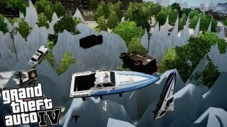GTA IV Tsunami Mod - Huge Tsunami Hits Liberty City Part 2!