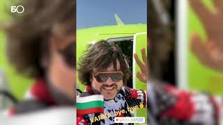 Киркоров показал видео жесткой посадки своего самолета