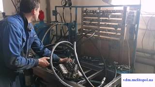 Гидрораспределитель Galtech Q95, испытание на стенде