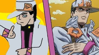 JoJo's Bizarre Adventure Opening 7 - Paint Version VS Original