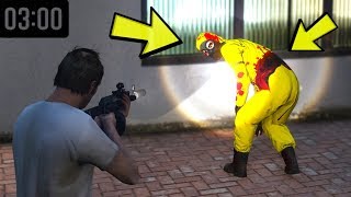 SIZI UYARIYORUM !! GECE SAAT 03:00 DA KANLI EVE GITMEYIN (GTA 5)