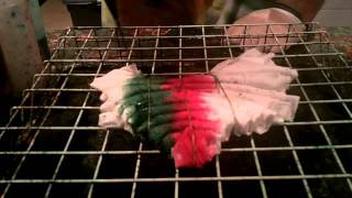 How to Tie Dye a Tapestry - UV Rays