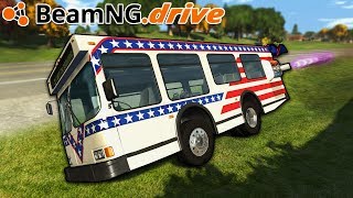 BeamNG.drive - MINI ROCKET BUS