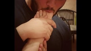 Footfetish in nylon(new)