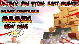 New game Attack On Titan: Last Breath: showcase
