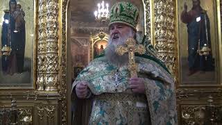 8.10.2018 Божественная литургия. Прп. Сергия, игумена Радонежского, всея России чудотворца.