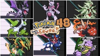 TODAS AS MINHAS MEGAS EVOLUÇÕES - Pokémon Let's Go Eevee #48 (GBA)