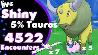 Shiny 5% TAUROS! Compilation!