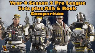 Year 4 Season 2 Pro League Sets plus Ash & Rook Comparison Operation Phantom Sight