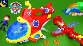 Paw Patrol Sub Patroller Toys Sea Patrol Vehicles Pups Flip and Fly Marshall Chase Rescue Toys 2018