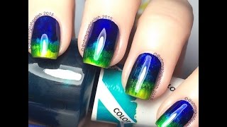 Easiest No Tools Gradient - OPI Color Paints
