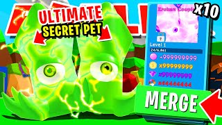 I UNLOCKED THE *TIER 5* VALENTINES REWARD PET AND THEN MADE IT SHINY!! ROBLOX BUBBLEGUM SIMULATOR !!