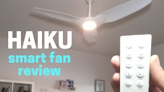 Haiku L Series Smart Fan Review: "Alexa, turn on the fan"