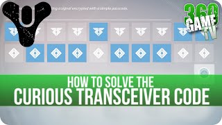 Destiny Curious Transceiver Code (How to solve the Code) Sleeper Simulant Quest Line