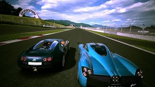 GT6 BUGATTI VEYRON VS PAGANI HUAYRA VS FERRARI ENZO VS MC LAREN MP4 12C VS LFA E.T.C.