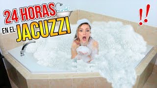 24 HORAS EN UN JACUZZI LLENO DE ESPUMA!! | Katie Angel
