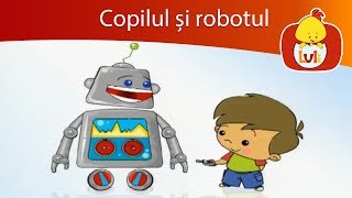 Copilul și robotul - Zebra și pisica, pentru copii - Luli TV