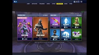 Fortnite Item Shop 3-24-19