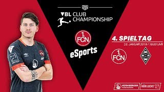 FIFA 19 VBL Club Championship - 4. Spieltag | 1. FC Nürnberg - Borussia Mönchengladbach | eSports