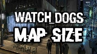 Watch Dogs Map Size VS GTA V: Grand Theft Auto 5 Comparison (Pre PAX East 2014)