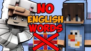NO-ENGLISH WORDS mit Poishii! | Bedwars No English Challenge