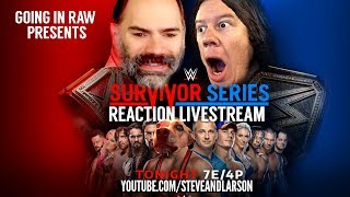 GOING IN RAW WWE SURVIVOR SERIES REACTIONS STREAM!