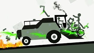 БЕШЕНЫЙ СТИКМЕН #4 как   про машинки в смешной игре   на Android от FGTV