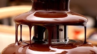 Шоколадный фонтан. Инструкция по применению. Дети готовят еду.
