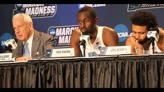 NCAAT PC: Roy Williams, Joel Berry, Theo Pinson Post-TAMU