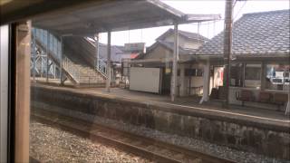 青春18きっぷ・普通列車の旅 九州大分・別府→広島海側中心主な車窓