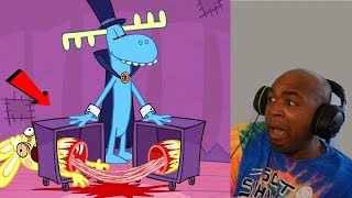 THESE ARE ANIMATION'S ARE SCARIER THEN THEY ARE FUNNY #3 - Try Not To Laugh Challenge #57