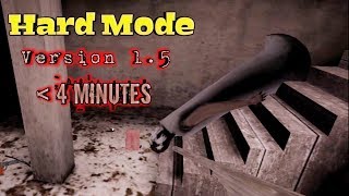 Granny Hard Mode Less Than 4 Minutes
